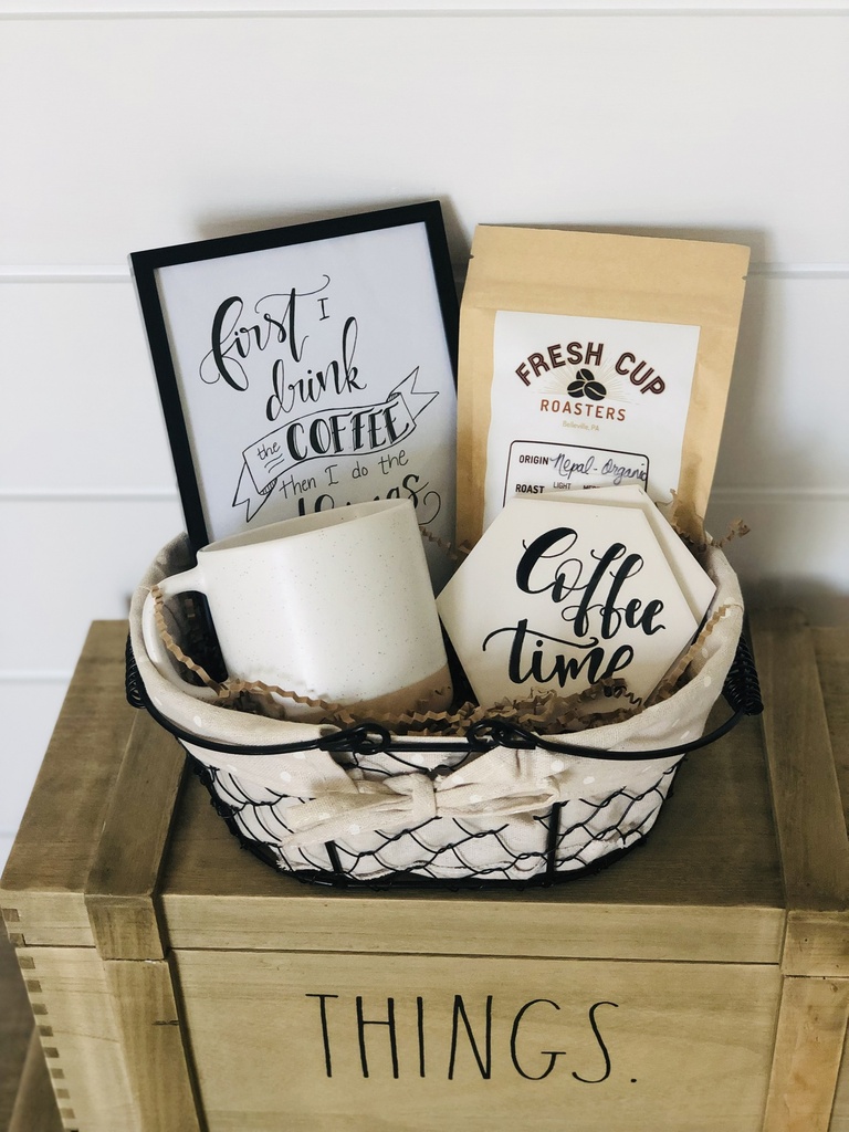 “Coffee Lovers” Basket