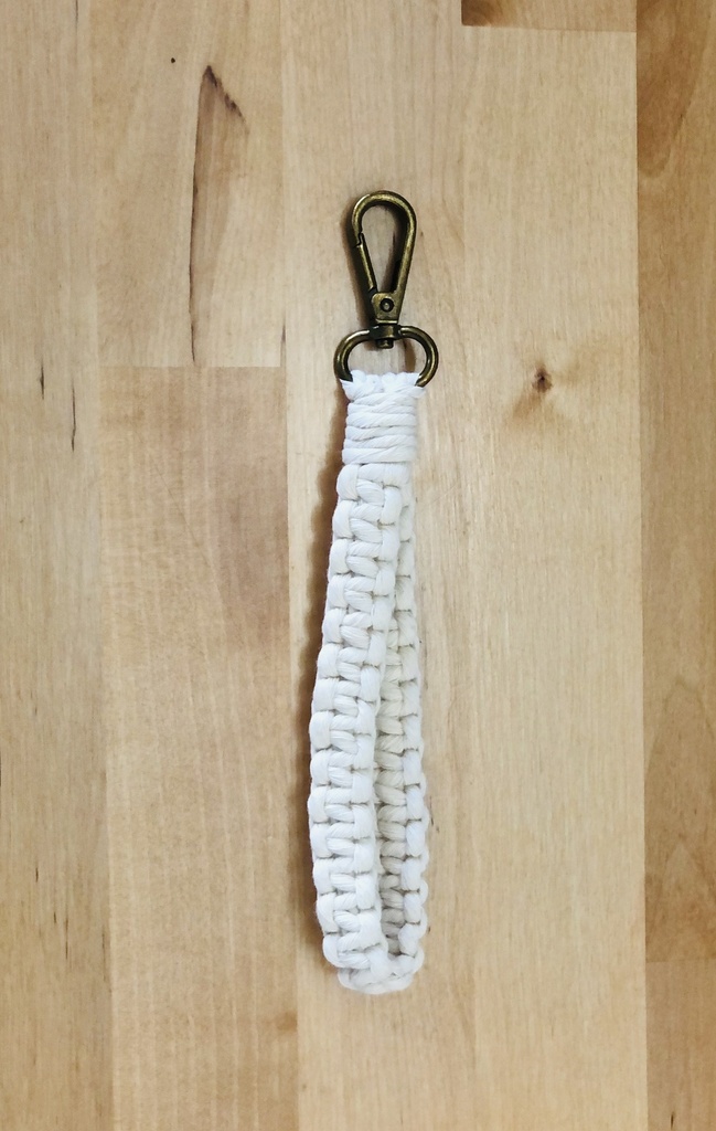 Handmade Macrame Wristlets (Beige)