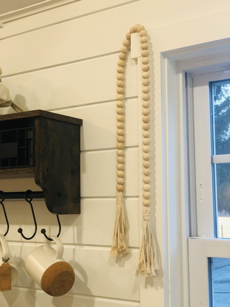 Wooden Bead Garland (4 ft)