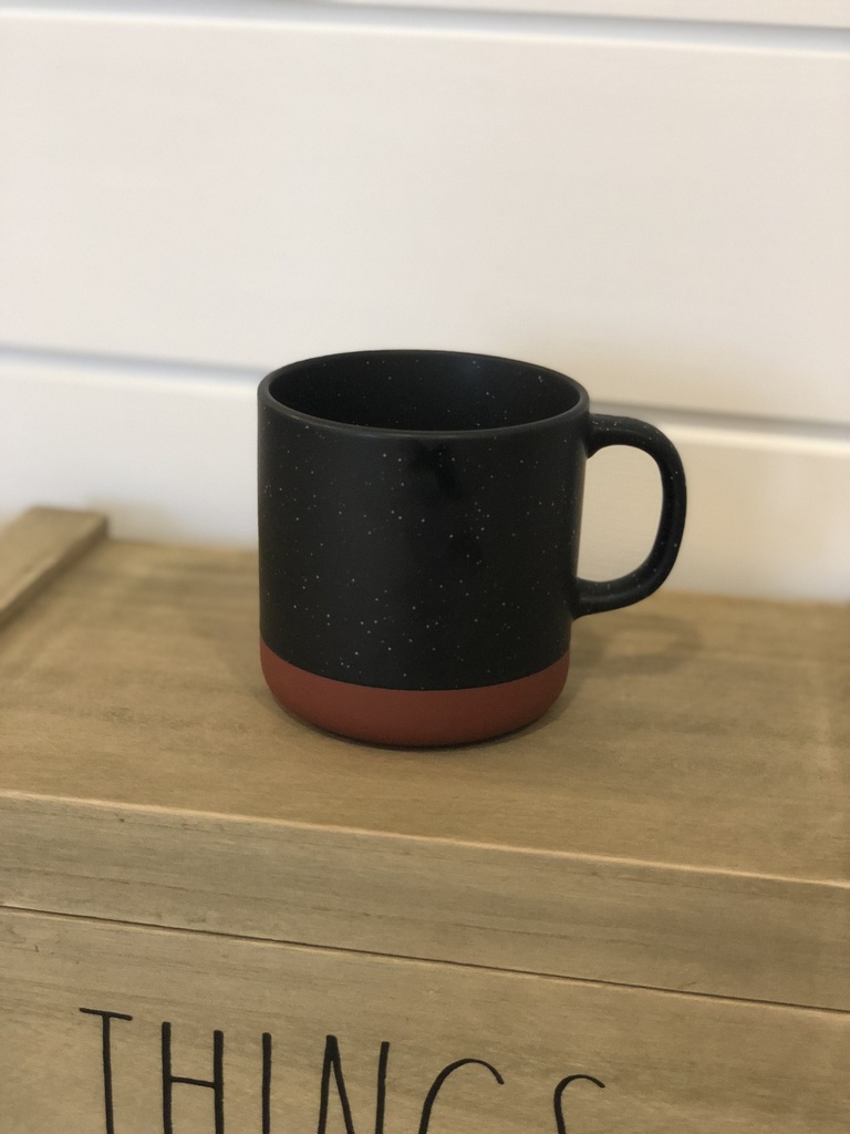 Speckled Clay Mug (Black)