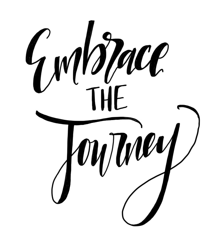 Lettering (Embrace the Journey)