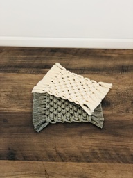 Handmade Macrame Coaster Set