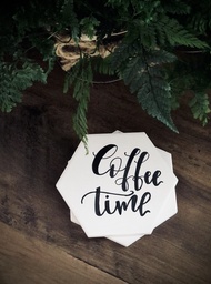 Hexagon Ceramic Coasters